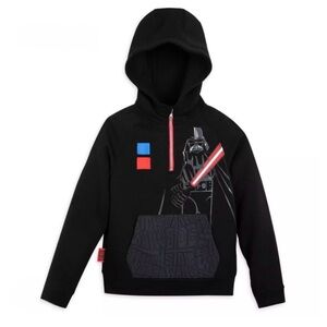 Disney Black Hoodie with Red and Blue Details